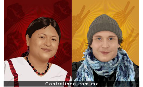 Bety Cariño y el finlandés Jyri Jaakkola