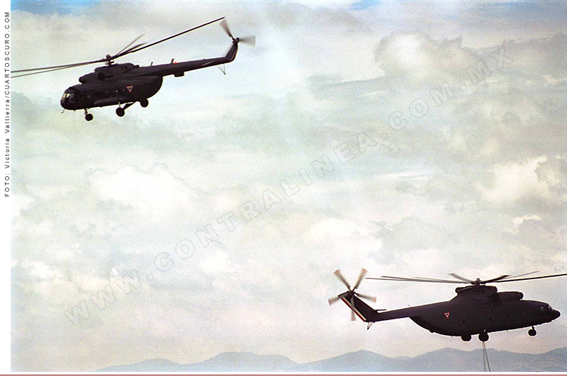 Helicopteros de la FAM, fuerza aerea