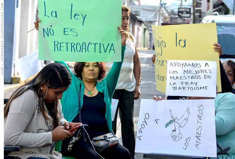 maestros despedidos send-snte