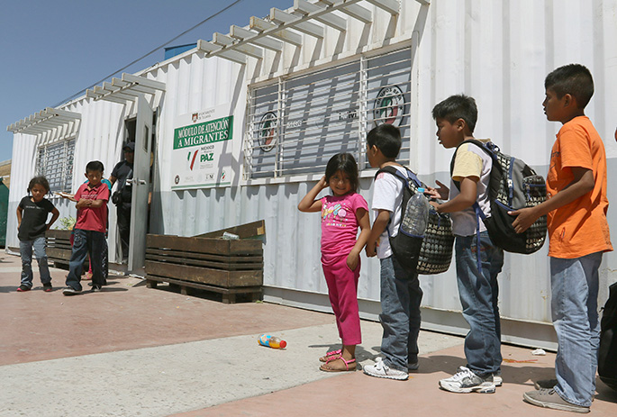 Baja California; Migrantes; Niños; Reportajes; Tijuana