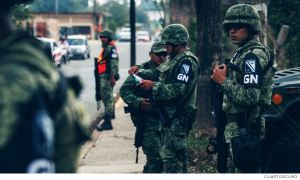 elementos de la Guardia Nacional
