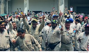 Trabajadores petroleros