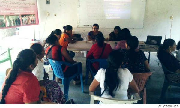 mujeres ikoot han sido las “principalas” promotoras de la resistencia contra los “megaproyectos de muerte” impuestos en el Istmo de Tehuantepec