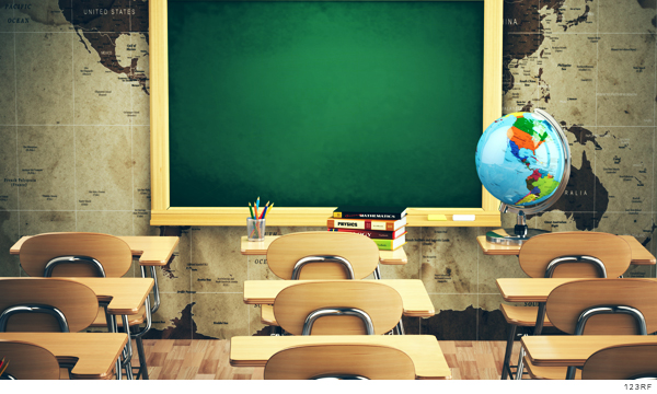 Salón de clases presenciales