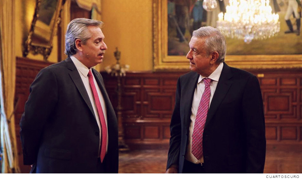 Presidente de Argentina y Presidente de México