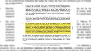 Imagen de la peticion del Inai para que Contralinea revele sus fuentes