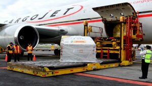 embarque de vacunas contra covid19 llega a Venezuela