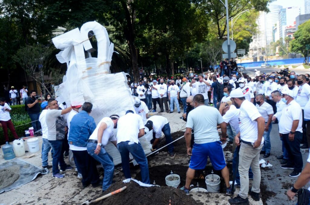 Monumento por migrantes desaparecidos