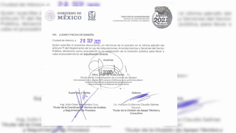 Documentos del IMSS
