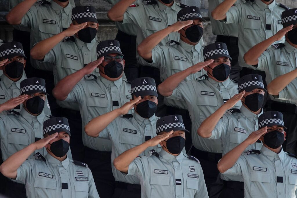 Elementos de la Guardia Nacional