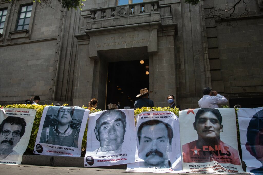 Personas victimas de desaparición forzada pertenecientes al EPR