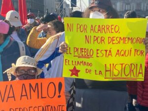 La marcha de celebración por los cuatro años del gobierno de Andrés Manuel López Obrador –que se realizó el pasado 27 de noviembre en la capital del país– sí era necesaria, declaró el presidente de la República