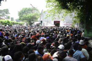 Como parte de la Estrategia Nacional de Repatriación “México te abraza”, se instalarán nueve centros de atención a migrantes