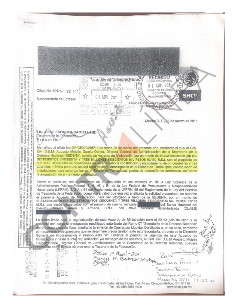 Calderón desvió miles de millones para su “guerra” contra el narcotráfico
