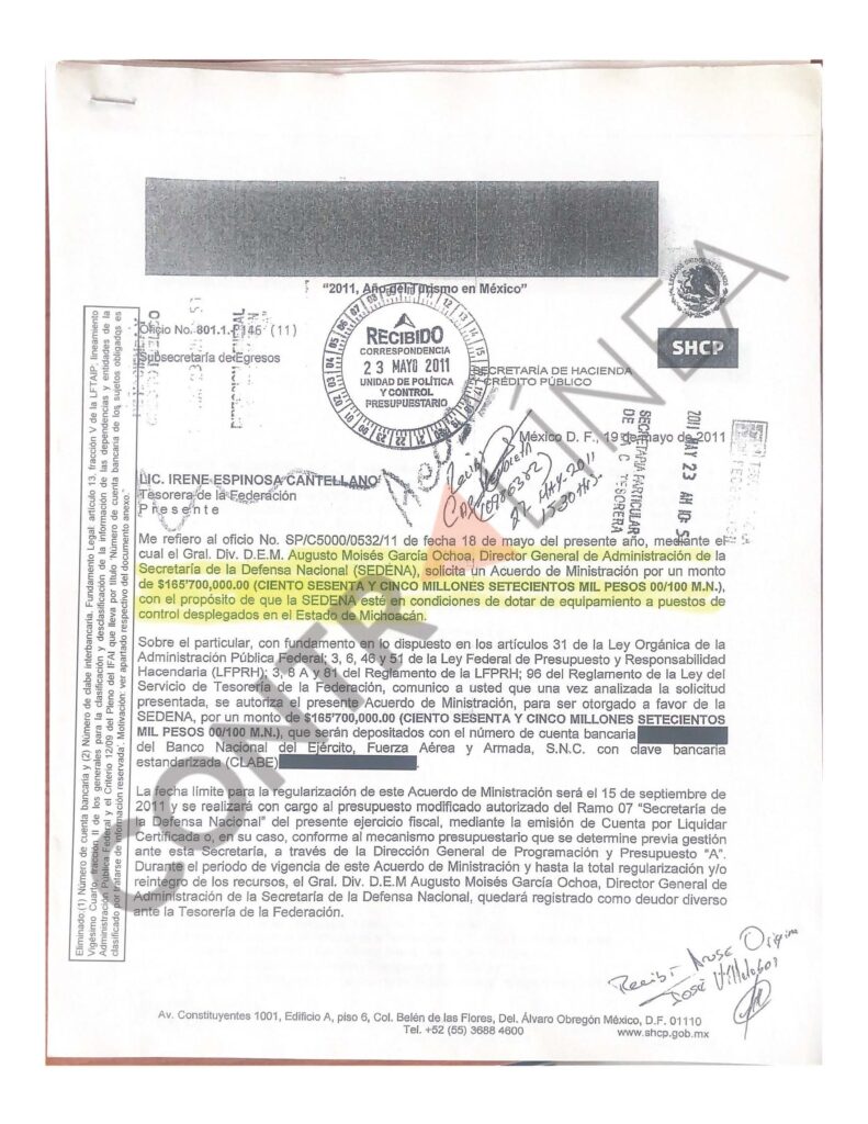 Calderón desvió miles de millones para su “guerra” contra el narcotráfico