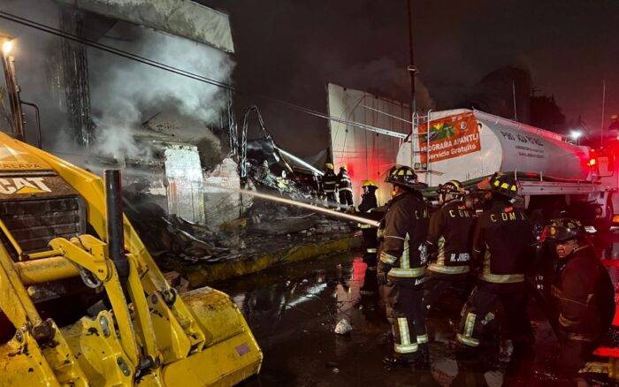 Detienen a presunto responsable del incendio en la Central de Abastos