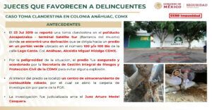 Rodríguez Bucio exhibe a ocho juzgadores que beneficiaron a delincuentes