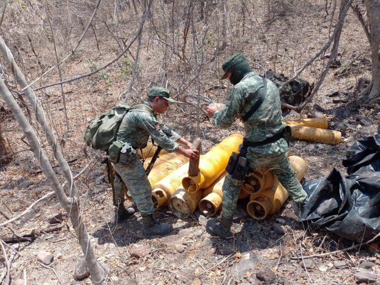 Autoridades federales desmantelaron 5 narcolaboratorios en Michoacán; aseguraron más de 42 toneladas de droga