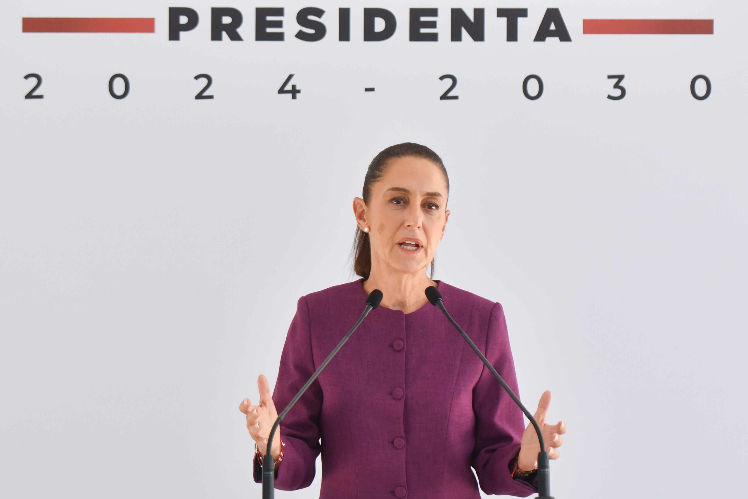La presidenta, expresó “ya no tenían trabajo”. Después de que los cinco integrantes del Comité de Evaluación del PJF anunciaron su renunciara