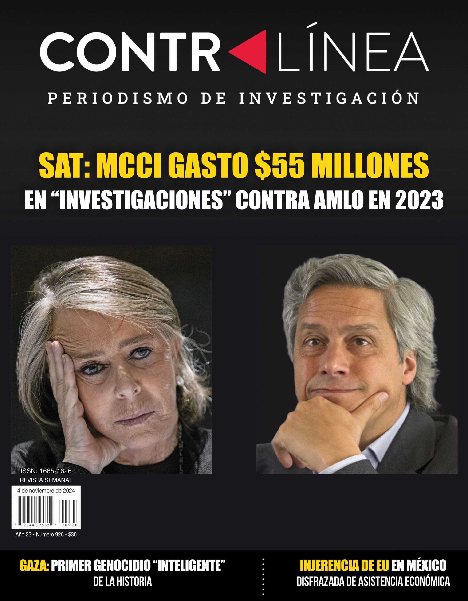 Mexicanos Contra la Corrupción y la Impunidad, de Claudio X González, gastó 55 MDP en “investigaciones” contra AMLO