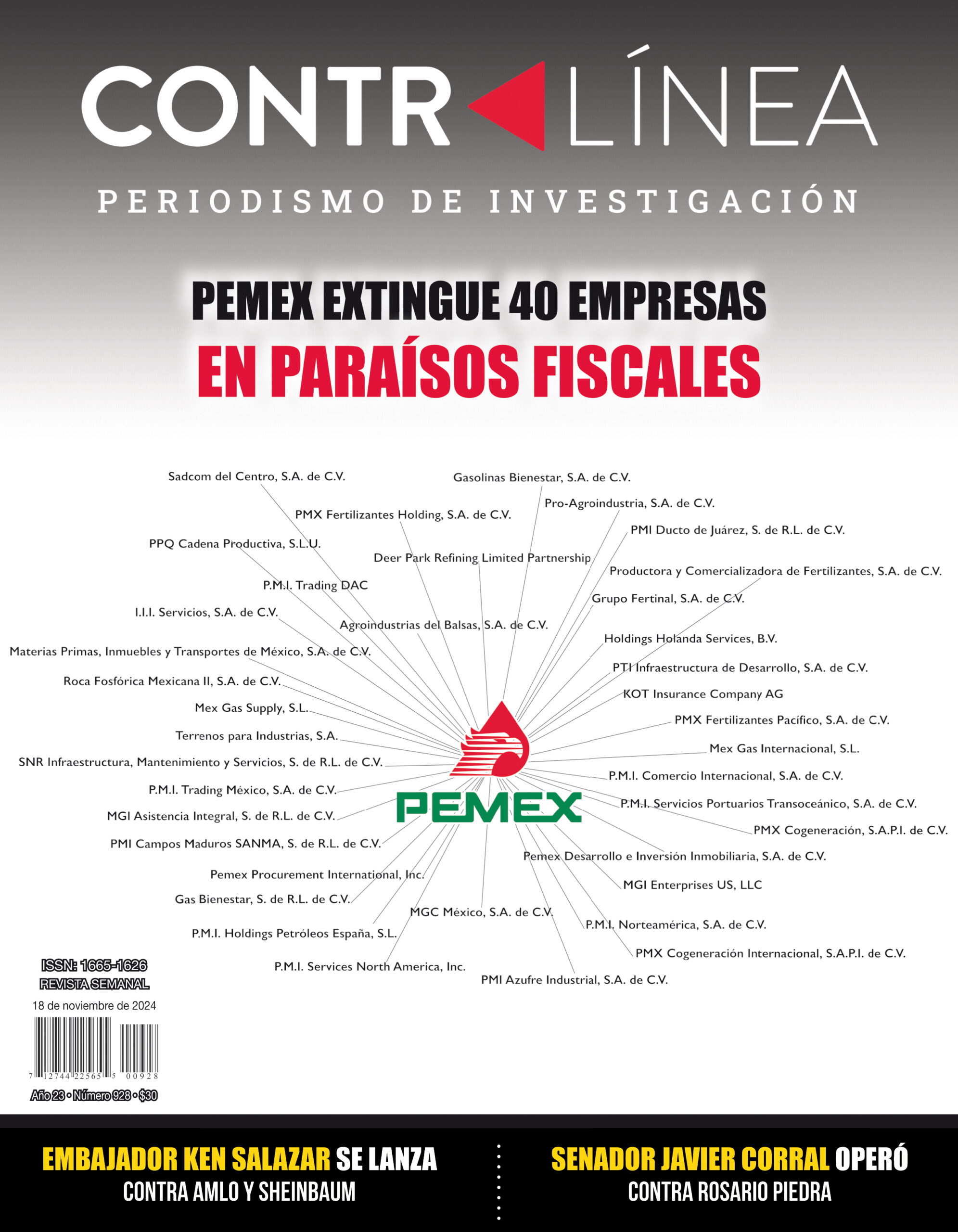 Por órdenes de Sheinbaum, la extinción de las filiales privadas que aún posee Pemex se acelerará en los próximos meses
