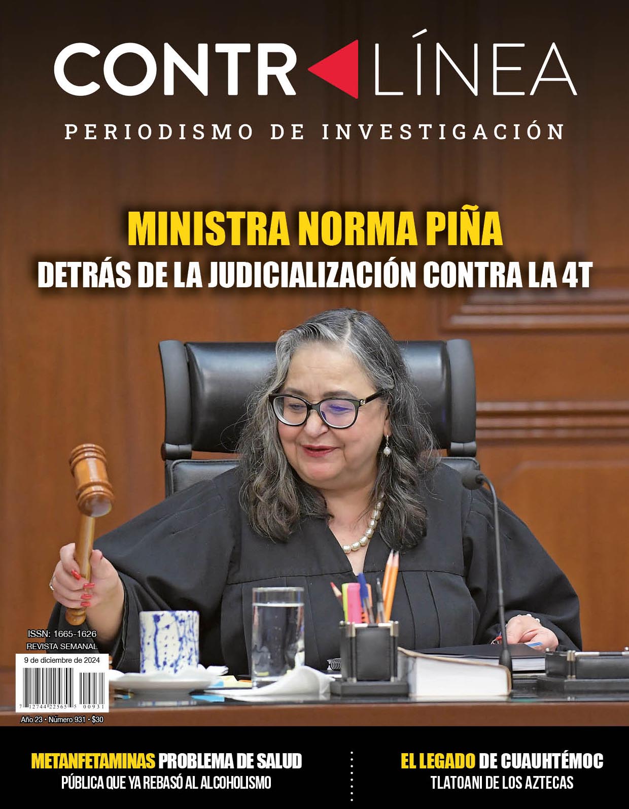 La ministra presidenta de la SCJN, Norma Piña, ha sido una de las principales opositoras a la cuarta transformación
