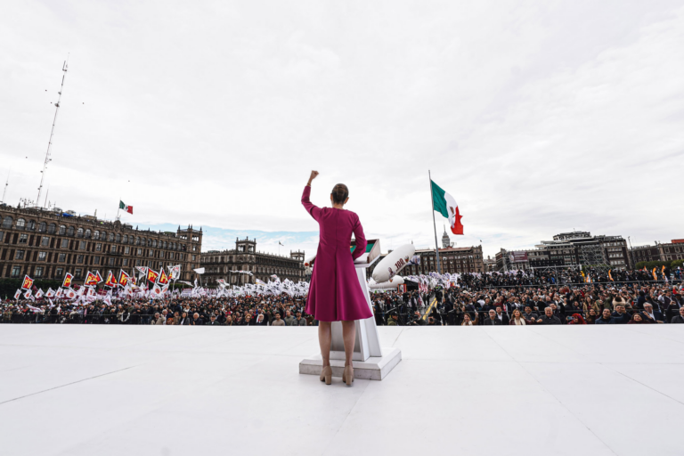 “¡México no es colonia de nadie, no es protectorado de nadie. México es un país libre, independiente y soberano!": Sheinbaum