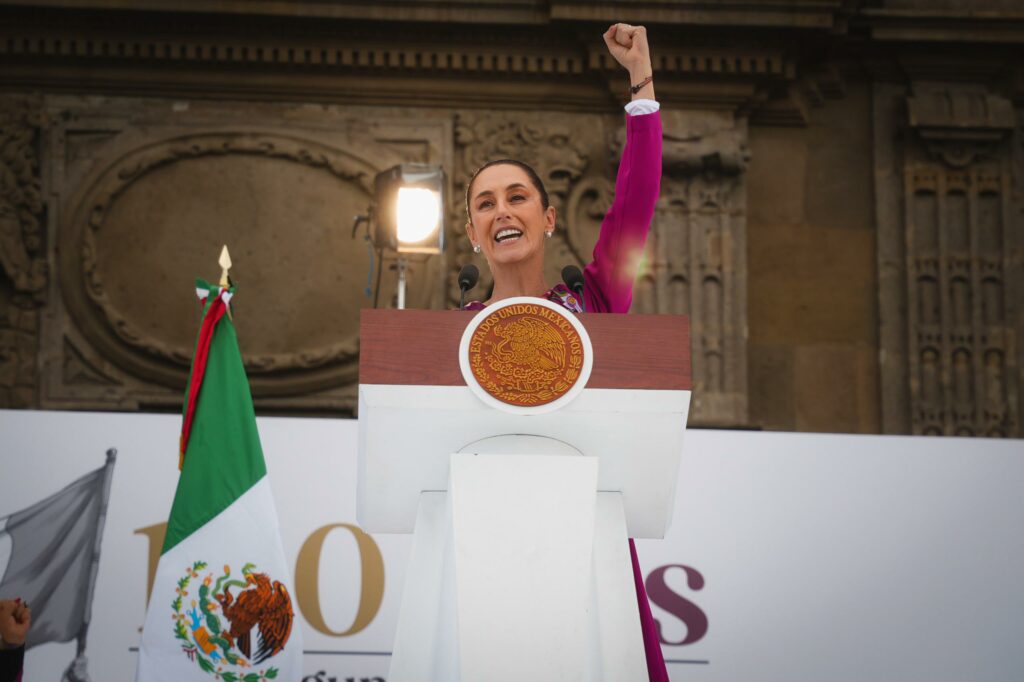 La relación entre México y Estados Unidos será buena y de respeto, indicó Sheinbaum al finalizar su informe de 100 días de gobierno.