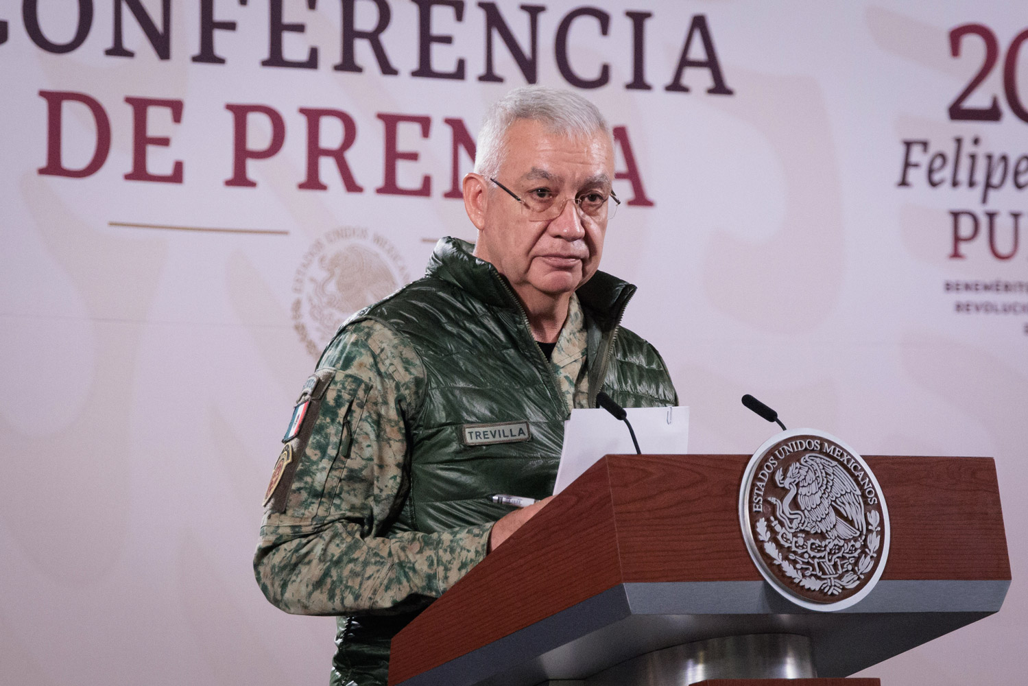 El secretario de la Defensa Nacional (Defensa), Ricardo Trevilla Trejo, indicó que “no se ha violado la soberanía del espacio aéreo nacional”