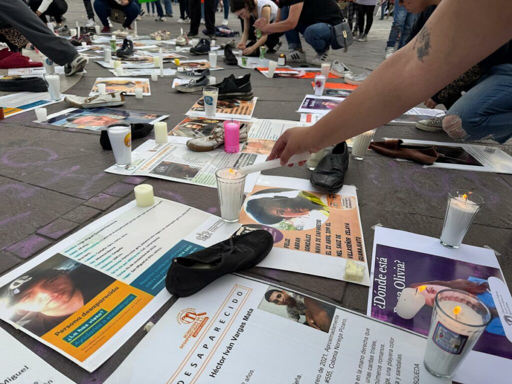 El pasado 15 de marzo, diversos colectivos de búsqueda llamaron a manifestarse en las principales plazas públicas contra las desapariciones en México.