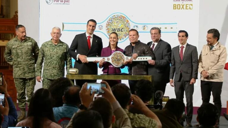 La presidenta Claudia Sheinbaum Pardo anunció que el 6 de abril se llevará a cabo la Clase Nacional de Boxeo 2025