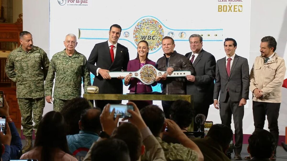 La presidenta Claudia Sheinbaum Pardo anunció que el 6 de abril se llevará a cabo la Clase Nacional de Boxeo 2025