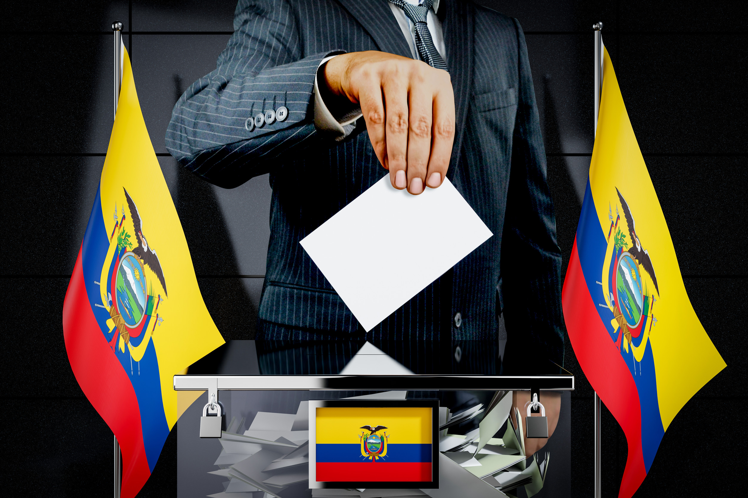 Daniel Noboa, quien ordenó el asalto a la embajada de México, acaba de reelegirse de manera fraudulenta en las elecciones de Ecuador