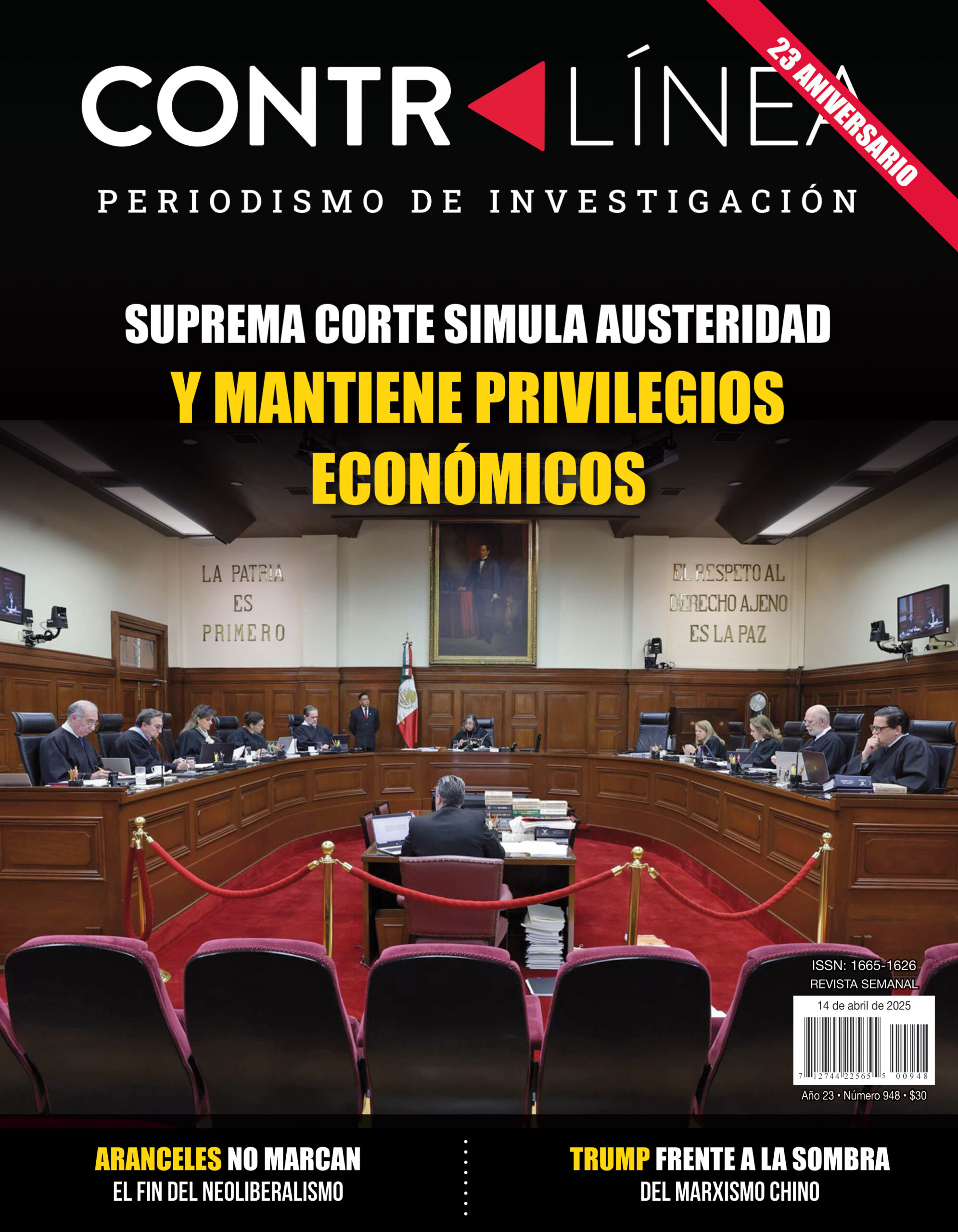 La ministra Lenia Batres Guadarrama confirma que el pleno del máximo tribunal no renunció al dispendio y los privilegios