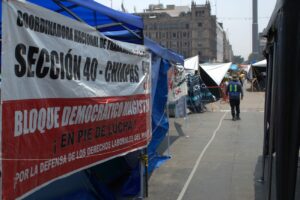 Claudia Sheinbaum descarta reunión con la CNTE por actos violentos; diálogo sigue con secretarios de Estado