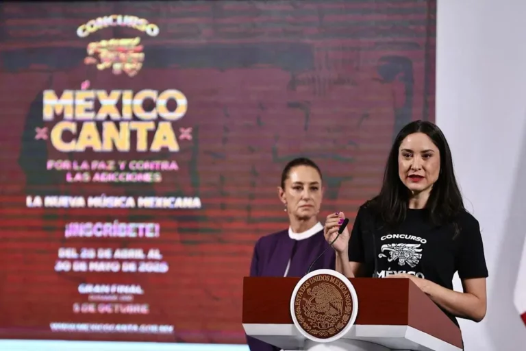 El gobierno federal lanzó el concurso binacional “México Canta”, el cual ya cuenta con 5 mil 821 inscripciones