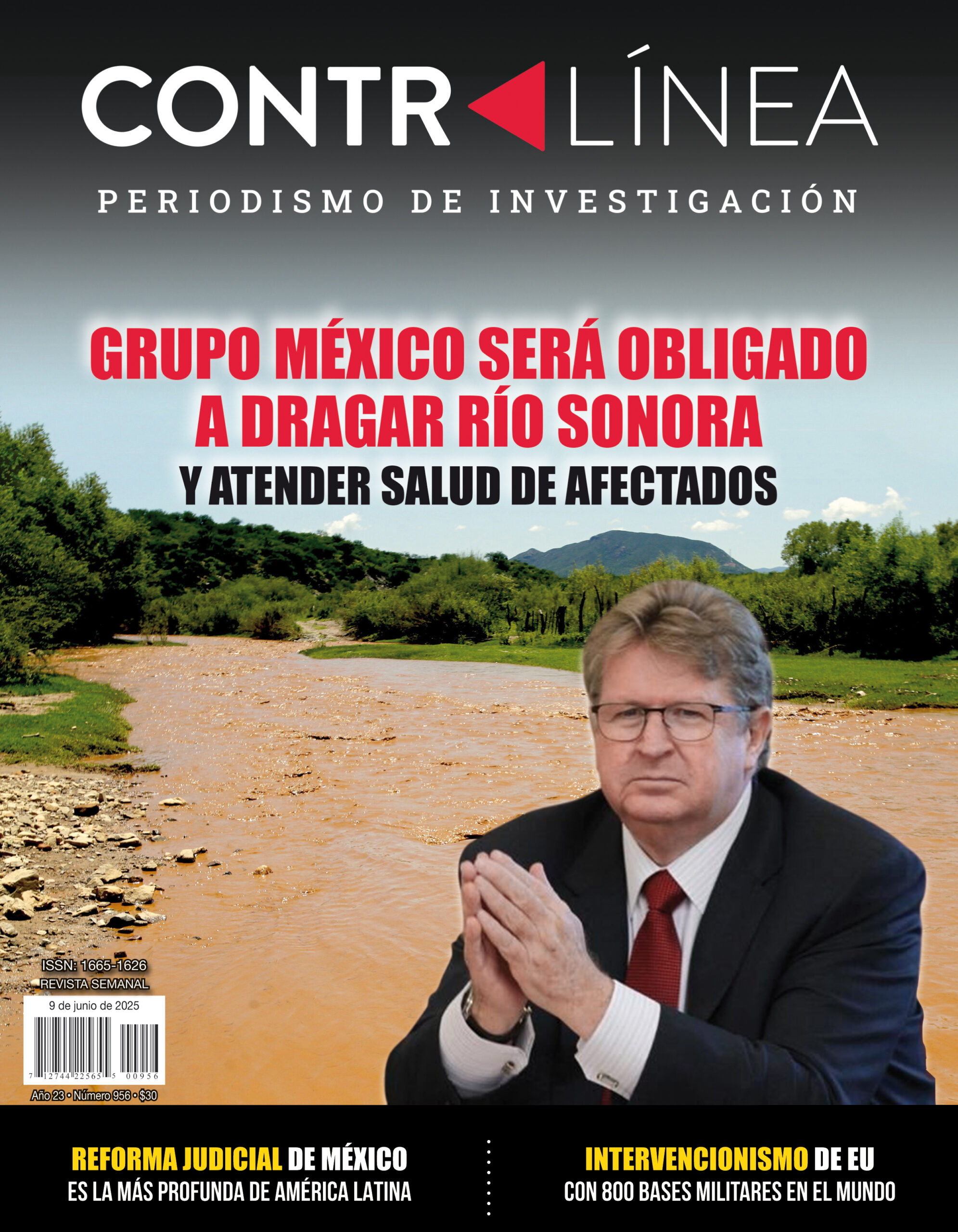 Fracasó el intento del Grupo México de acordar con el gobierno una reducción de sus obligaciones, respecto de la contaminación del Río Sonora