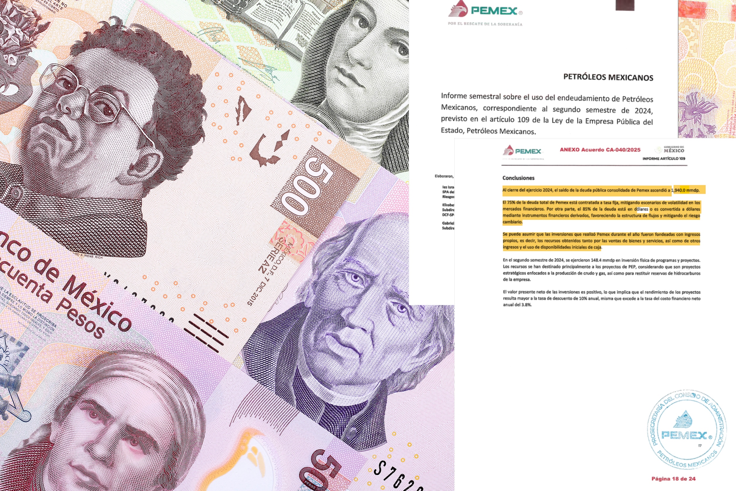 En los próximos 14 años, la petrolera proyecta ingresos brutos por la venta de hidrocarburos por 4 billones de pesos