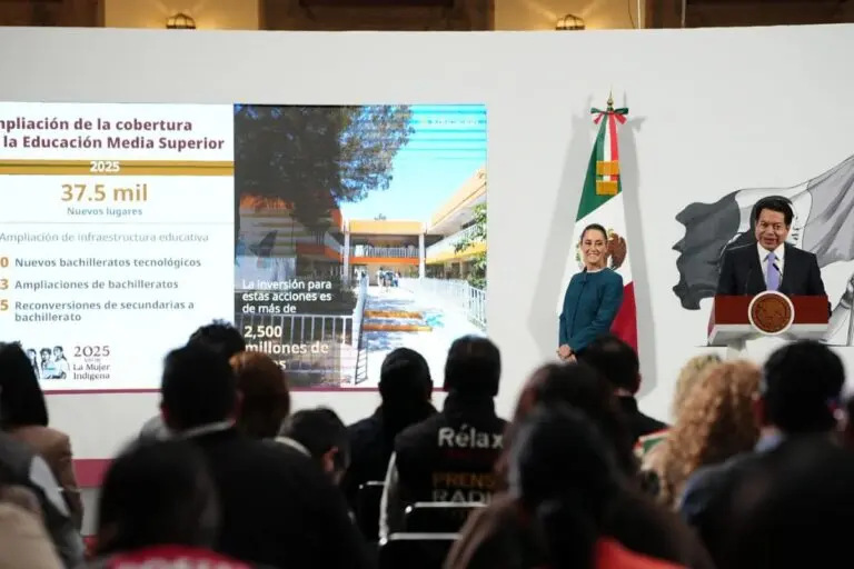 Sistema Nacional de Bachillerato iniciará en 2025 con nueva oferta educativa y certificación técnica profesiona