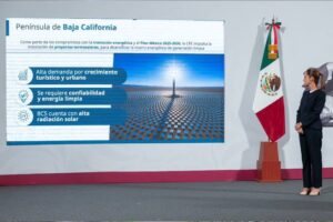 Se reducirá el consumo de combustóleo, diésel y gas natural para sustituir por energía solar para descarbonizar Baja California Sur