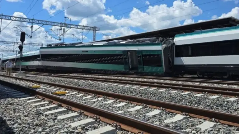 El incidente en la estación Izamal del Tren Maya ocurrió cuando un aparato de cambio de vía presentó una anomalía en su posición