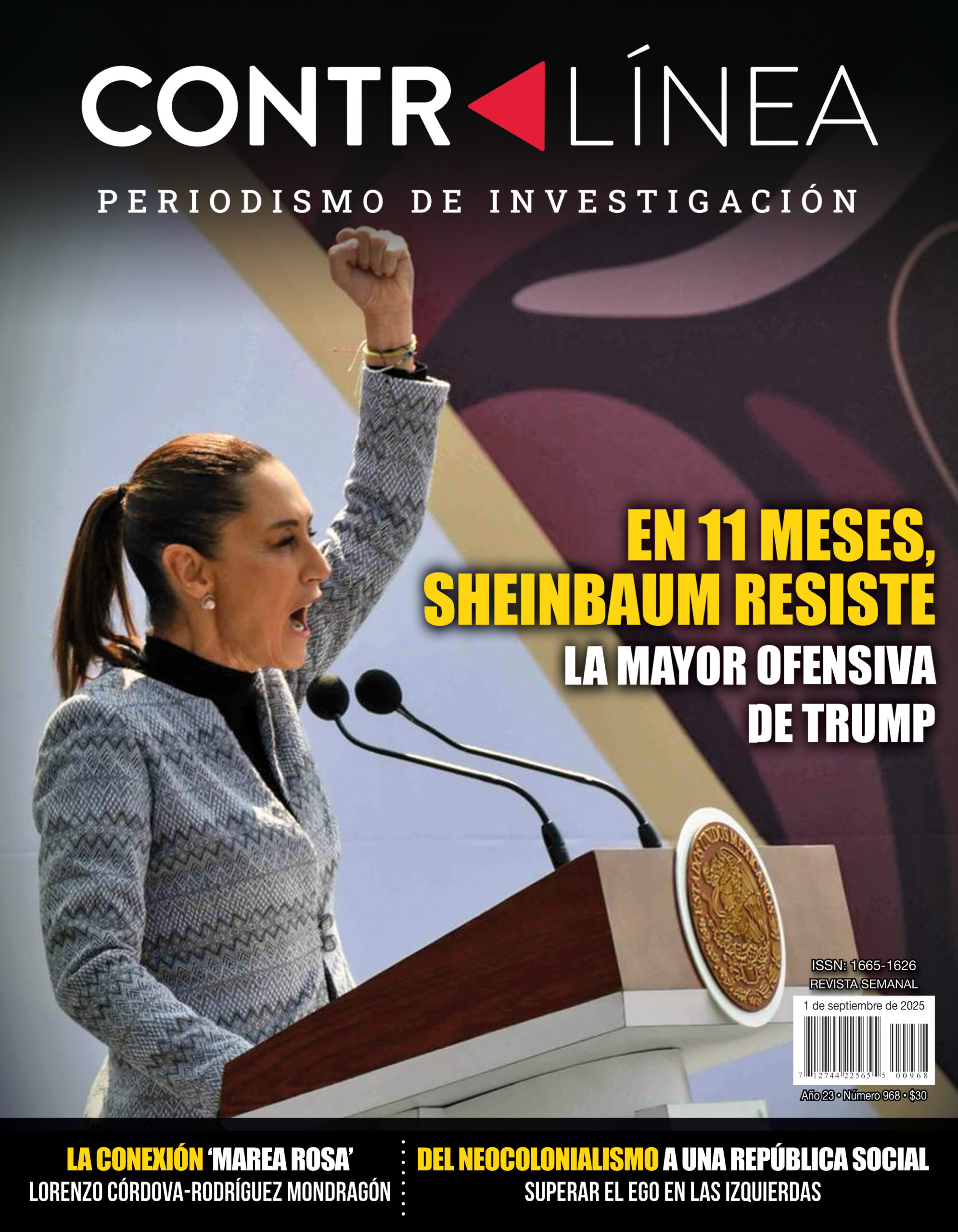 En sus primeros 11 meses de gobierno, el mayor reto para la presidenta Sheinbaum ha sido resistir la peor ofensiva de EU a México