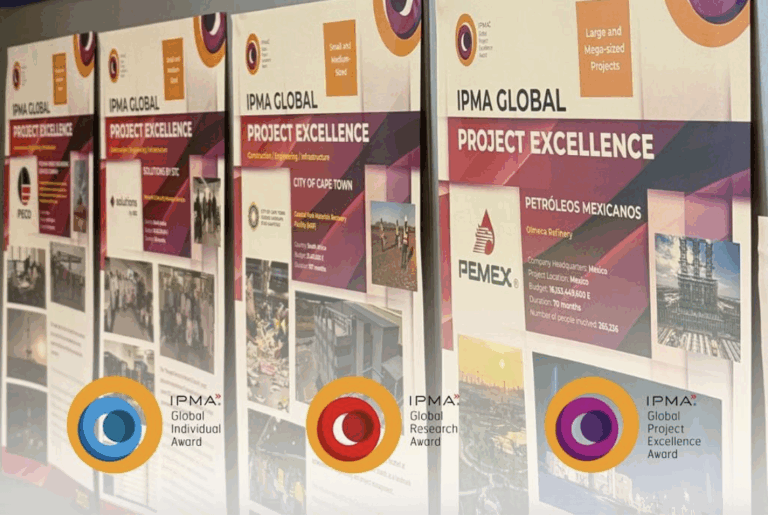 Petróleos Mexicanos ganó el tercer lugar del IPMA 2025, por su proyecto de construcción y arranque de la Refinería Olmeca.