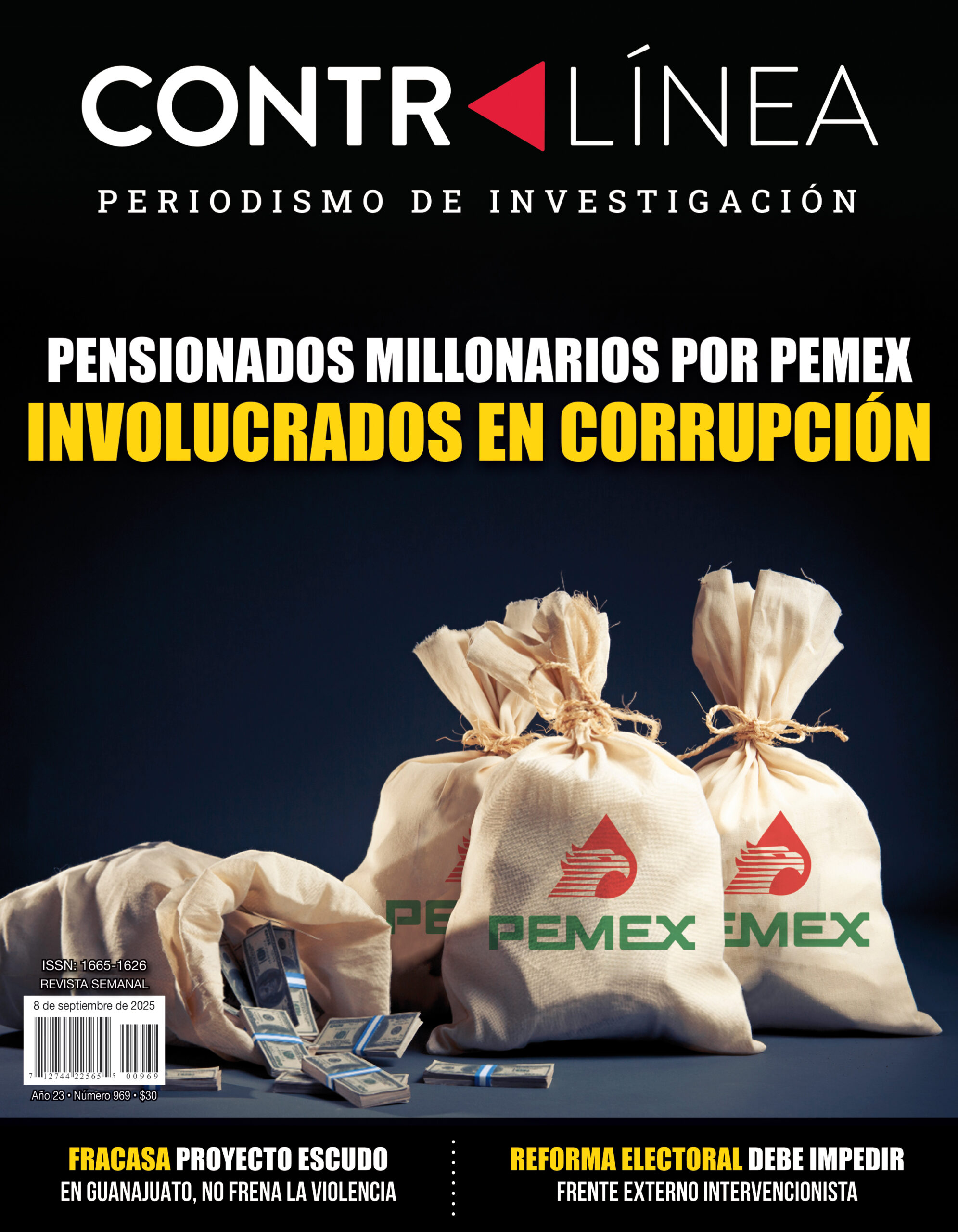 En total, en Petróleos Mexicanos (PEMEX) son 544 pensionados que perciben más que la presidenta de la República
