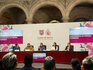 Clara Brugada anuncia 'Capital Semilla', un apoyo de 25 mil pesos de Fondeso para nuevos emprendedores en CDMX.