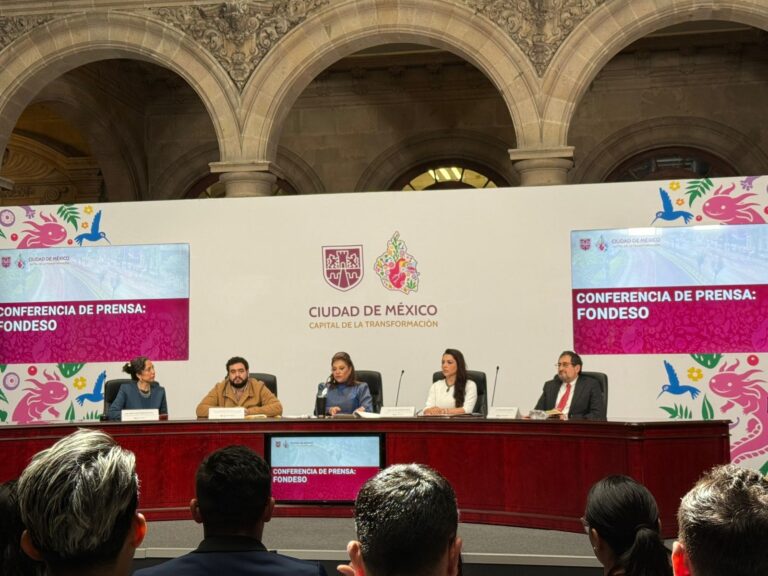Clara Brugada anuncia 'Capital Semilla', un apoyo de 25 mil pesos de Fondeso para nuevos emprendedores en CDMX.