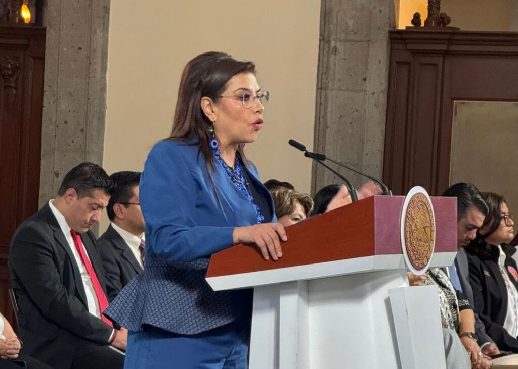 Clara Brugada: Fiscalía CDMX investigará al "bloque negro" de la marcha del 15N. Congreso crea comisión especial.
