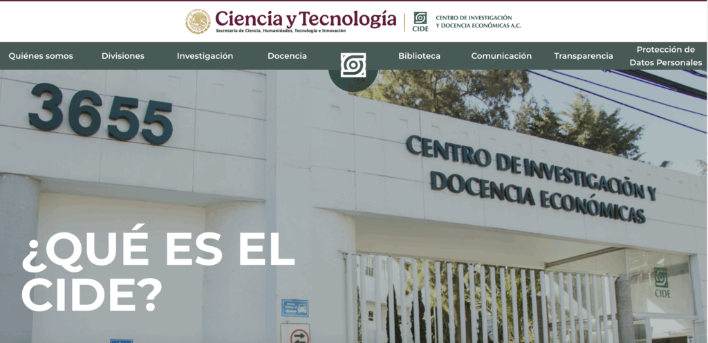 La transformación del CIDE (Centro de Investigación y Docencia Económicas) no nació en un escritorio burocrático.
