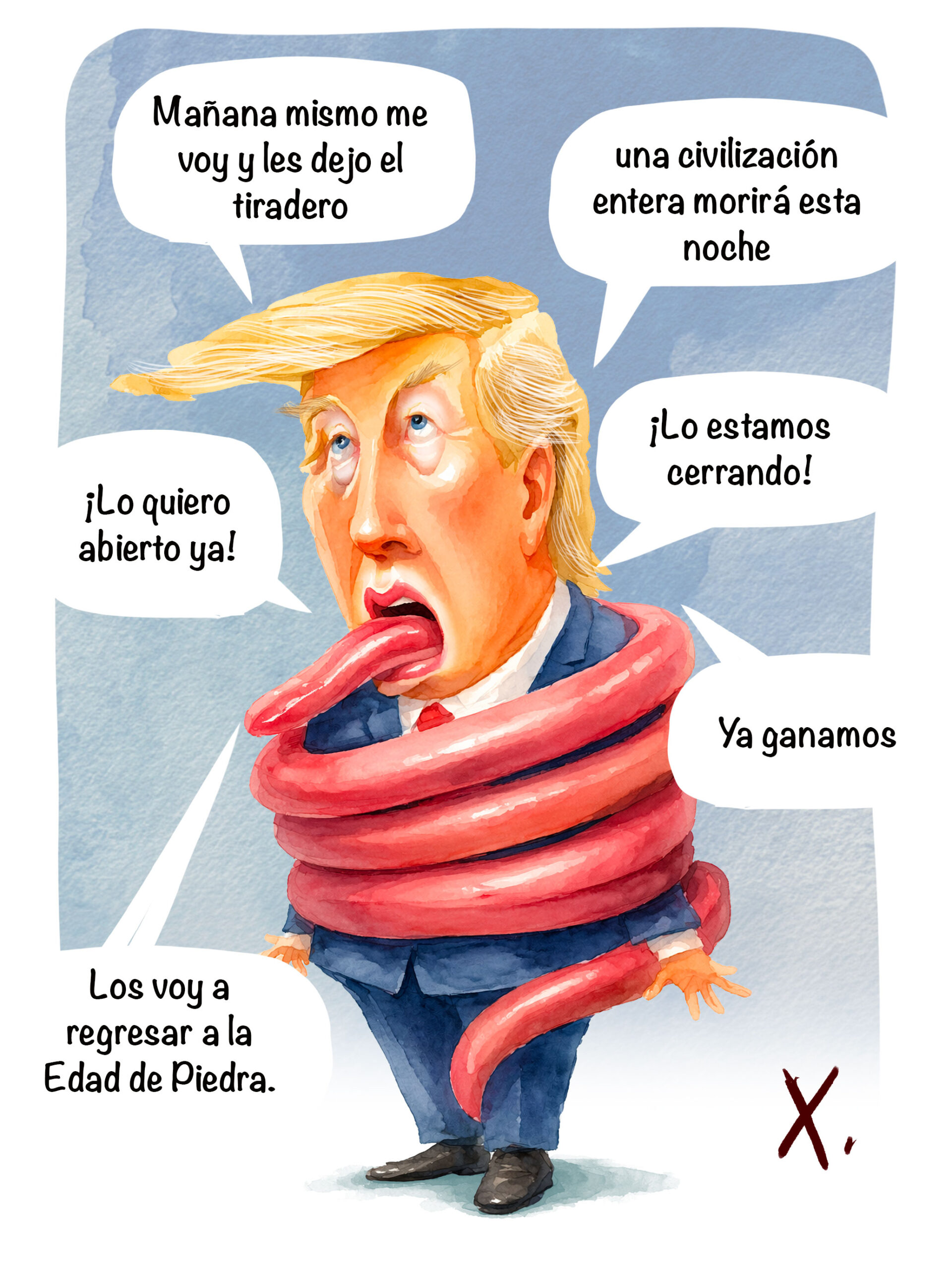 atrapado